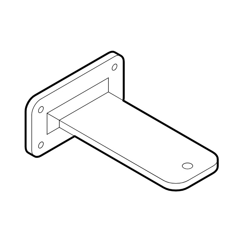 STAFFA FISSAGGIO POSTERIORE TO7024