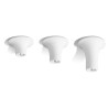 LAMPADA DA SOFFITTO IN GESSO GOCCIA H.140 GU10