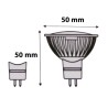 LAMPADINA MR16 LED 8W 12V GU5.3 4000K