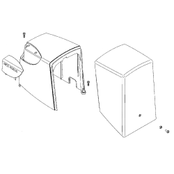 GRUPPO PLASTICHE ESTERNE RD400KCE RD400KCER10