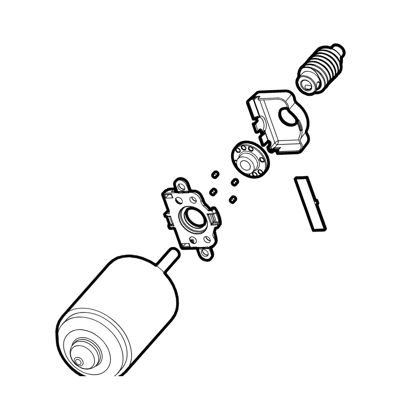 RICAMBIO MOTORE TO5024I