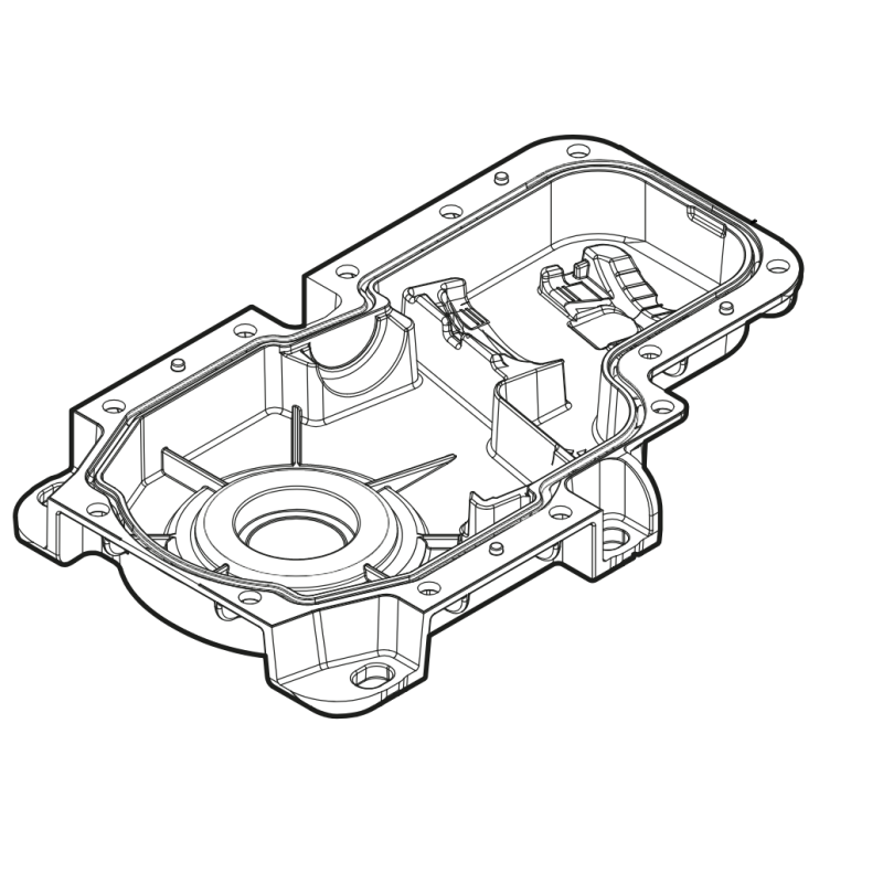 GUSCIO INFERIORE BIG METRO PER BM4000 BM4024 BM5024