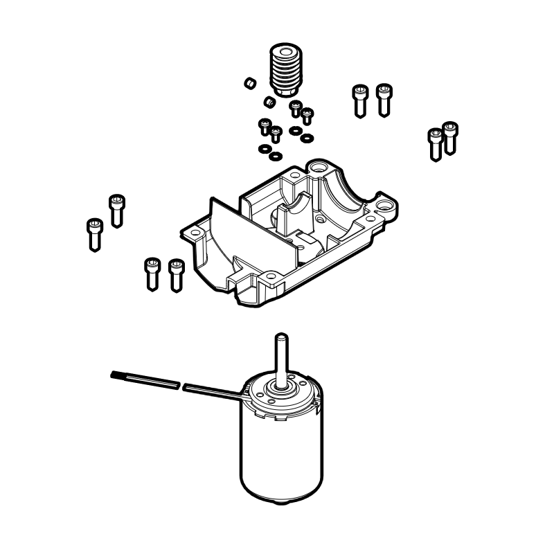 GRUPPO MOTORE TOOXX24 24V PER:
TOO3024 TOO4524