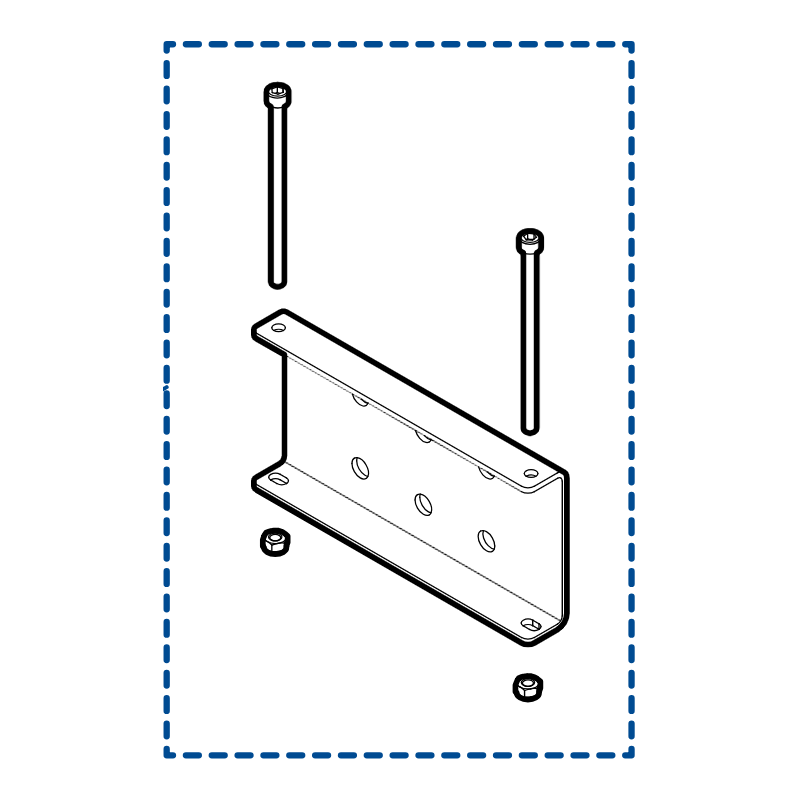 GRUPPO FISSAGGIO HOPP PER HO7124 HO7124R10 HO7224