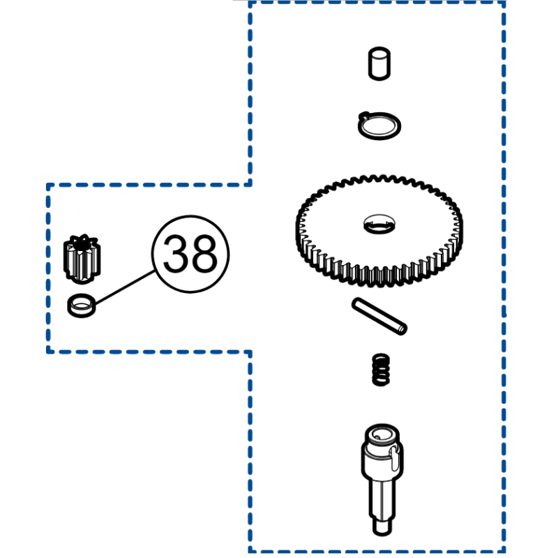 GRUPPO CORONA HOPP PER HO7124 HO7124R10 HO7224
