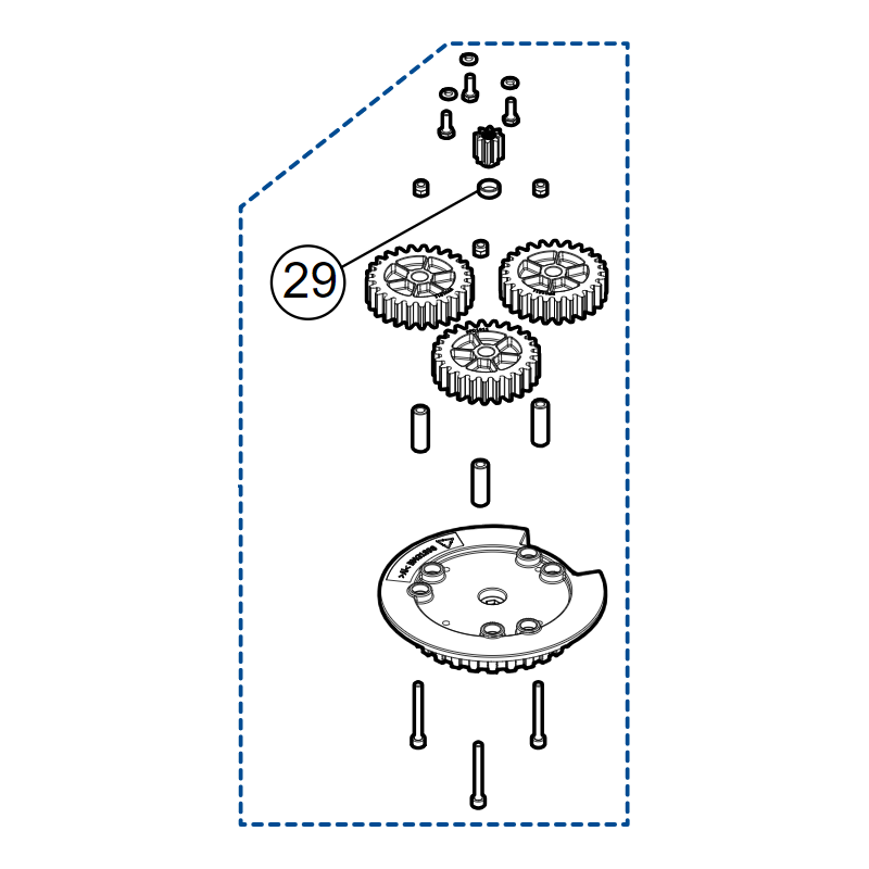GRUPPO SATELLITI HYKE PER HK7024 HK7024HS HK7224 HK7224HS