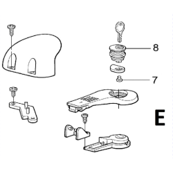 GRUPPO MANIGLIA SBLOCCO