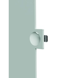 SEGNAPASSI IN GESSO DA INCASSO DOTATA DI ALETTE PER IL FISSAGGIO SPESSE 2mm 120X120X90mm