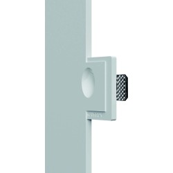 SEGNAPASSI QUADRATO IN GESSO DOTATO DI ALETTE PER IL FISSAGGIO SPESSE 2mm
100X100X70 mm