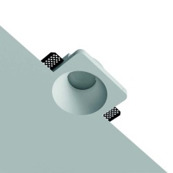 GESSO CONICO AD INCASSO DOTAATO DI ALETTE PER IL FISSAGGIO SPESSE 2mm. d120mm h110mm