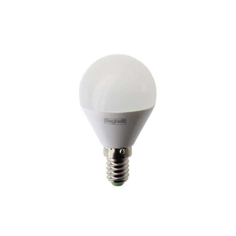 LAMPADINA SFERA ES LED 5W E14 6500°K