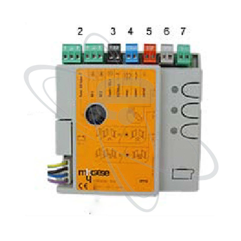 SCHEDA CENTRALE CL2 COMPLETA CON BOX