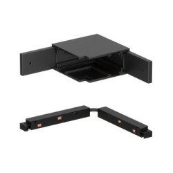 PHYONG CONNETTORE 90D BENT BINARIO 48V NERO SURFACE