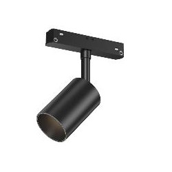 PHYONG MINI SPOT NERO 48V V2.0 DIMMERABILE 45MM 7W 36D 3000K