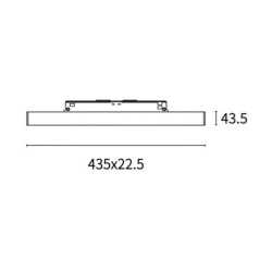 PHYONG MINI GRILLE BIANCO 48V V2.0 DIMMERABILE 20W 36D 3000K