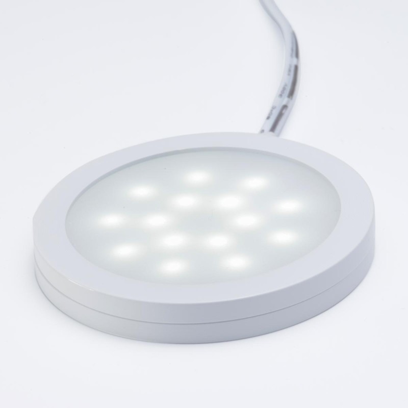 LUCE ARMADIO ADESIVO WHITE 3W 240LM 120D 12V IP52 3000K MINI PLUG
