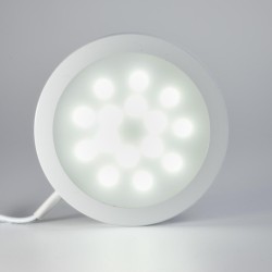 LUCE ARMADIO ADESIVO WHITE 3W 240LM 120D 12V IP52 4000K MINI PLUG