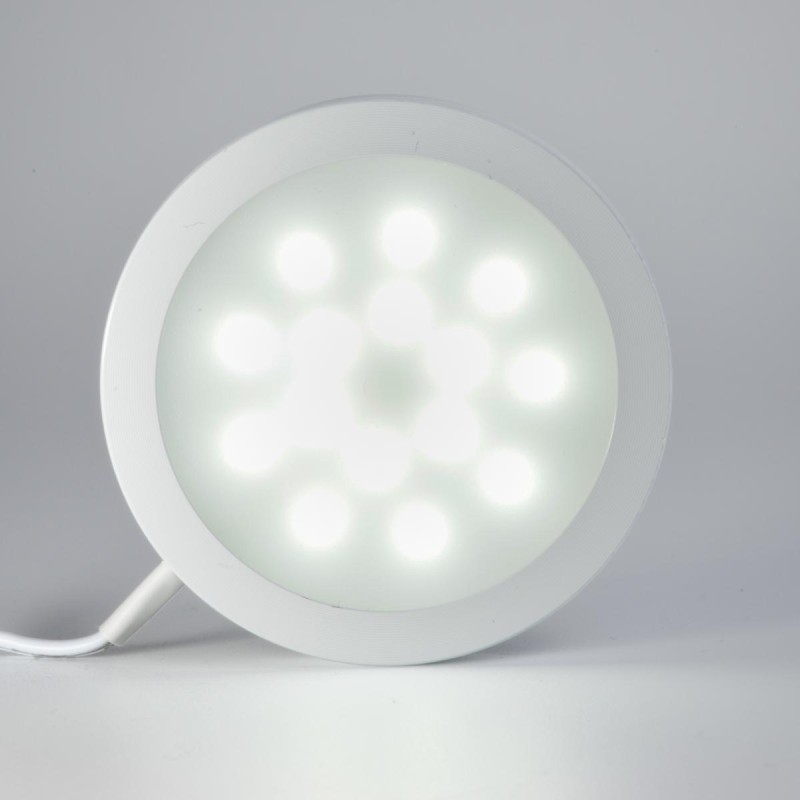 LUCE ARMADIO ADESIVO WHITE 3W 240LM 120D 12V IP52 4000K MINI PLUG