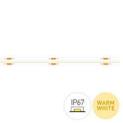 STRIP COB EXTRA-UNIFORME 240050 10W/MT 24V IP67 3000K
(Codice: 7603)