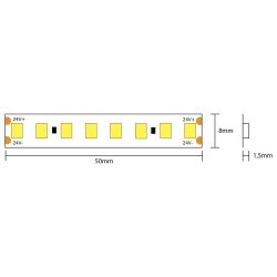 STRIP LED 60W 24V IP20 6000K
