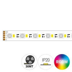 STRIP LED 30MT CC3900660 LONG RGB+4000K 12W+10W/MT IP20 48V