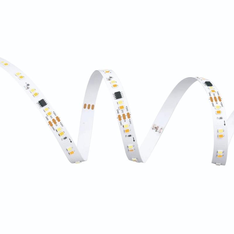 STRIP DIGITALE 120LED/MT 18W/MT 10PIXEL/MT WS2811 24V 2700-6500K IP20