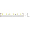 STRIP LED CL30036 7.2W/MT 24V IP20 6500K