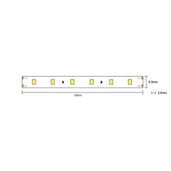 STRIP LED CL30036 7.2W/MT 24V IP67 2700K