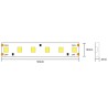 STRIP LED HC60090 CRI95 18W/MT IP67 24V 3000K