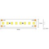 STRIP LED HC80096 CRI95 170LM/W 19.2W/MT IP20 24V 3000K