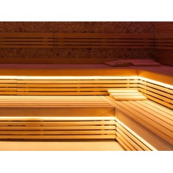 STRIP LED SAUNA & SNOW SP64048 9.6W/MT IP67 24V 2700K