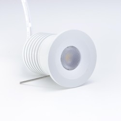 PUNTILUCE 4W WHITE CREE D.32 400LM 30D DC12-24V 6000K MINI PLUG