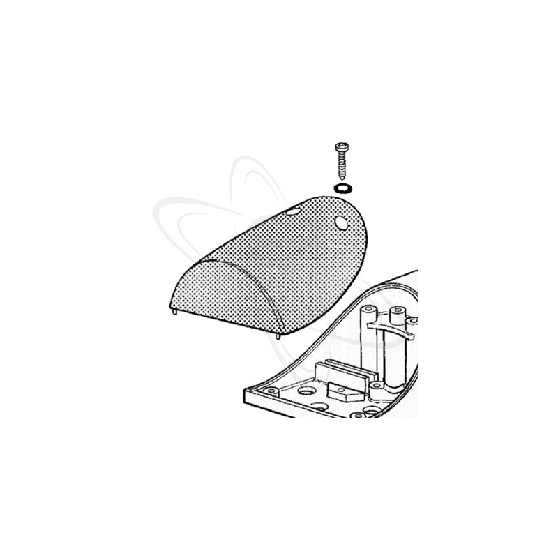 COPERCHIO POSTERIORE BATT.MHOUSE PP+30%TC