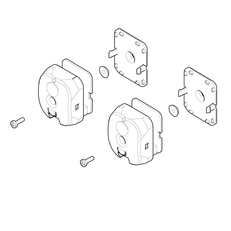 COPPIA SCHEDE TX-RX MOON BLUEBUS EPLB EPLIOB EPLOB EPMAB EPMAOB EPMB EPMOB