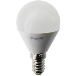 LAMPADINA BEGHELLIA SFERA SAVING LED 7W E14 4K