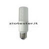 LAMPADINA LED TUBOLARE 11W E27 3200/400