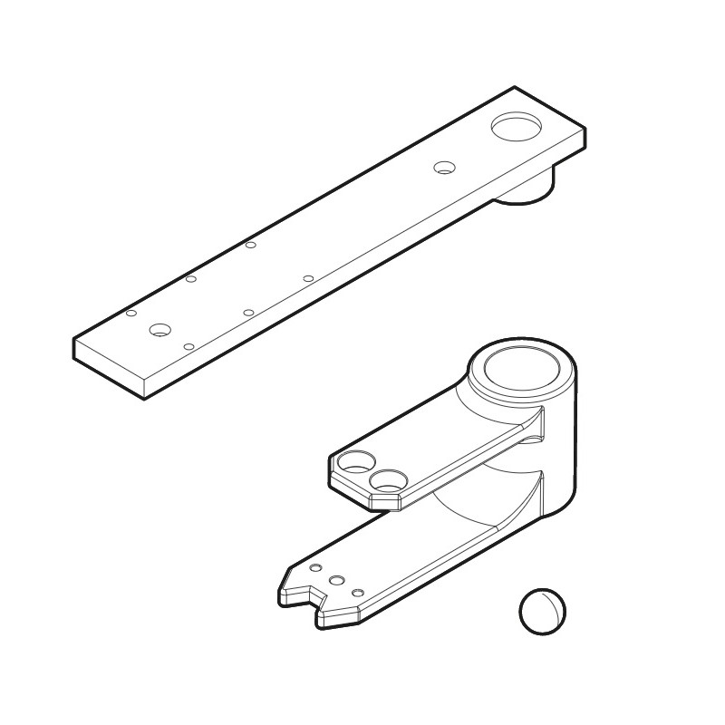 GRUPPO FISSAGGIO METRO R01 PER:MECXR01 MECFR01