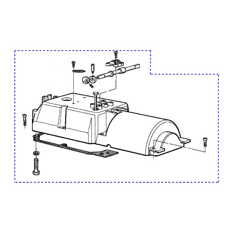 GRUPPO GUSCIO SUPERIORE HYPPO PER:HY7005 HY7005110 HY7024 HY7100 HY7100V1 HY7124