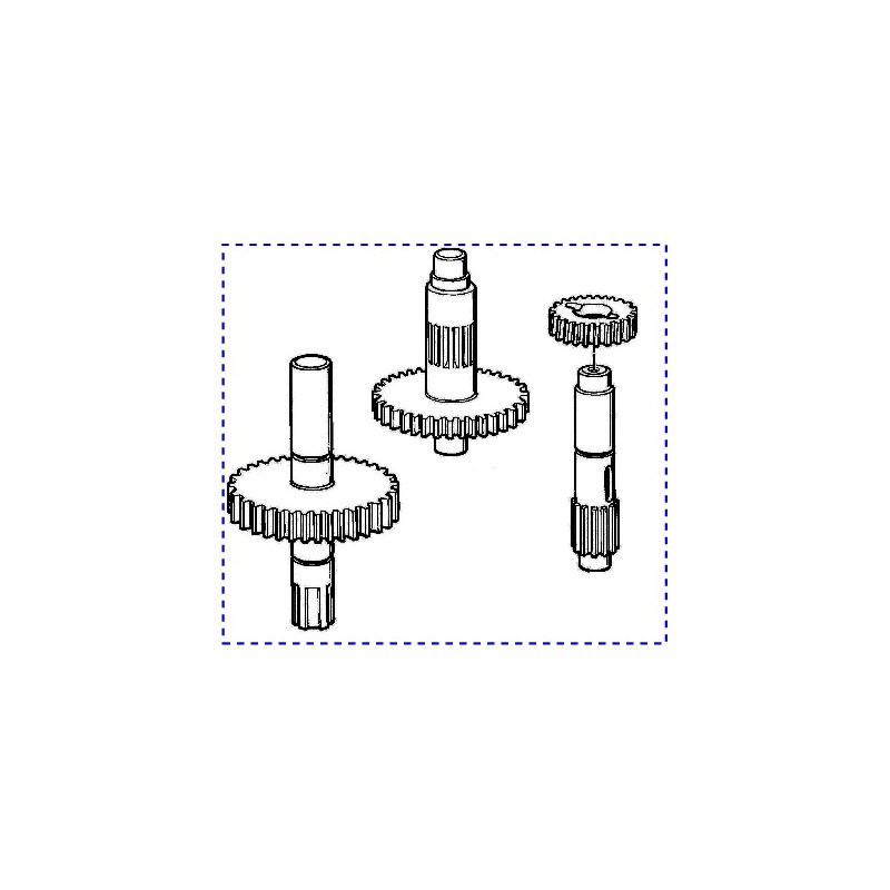 GRUPPO INGRANAGGI HYPPO 24V PER:HY7005 HY7005110 HY7024 HY7100 HY7100V1 HY7124