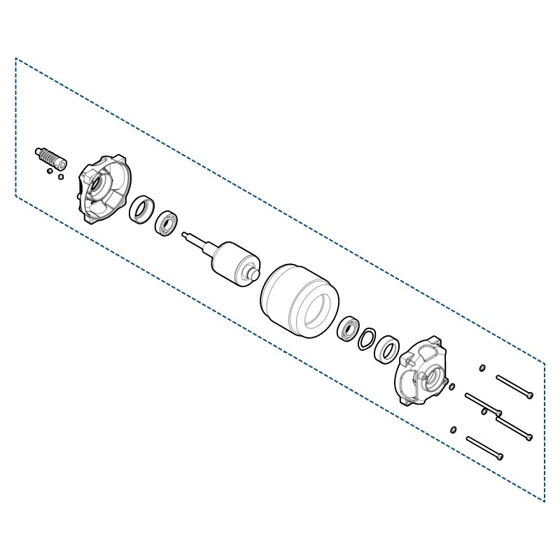 GRUPPO STATORE-ROTORE PER:ME3000R01 ME3010R01