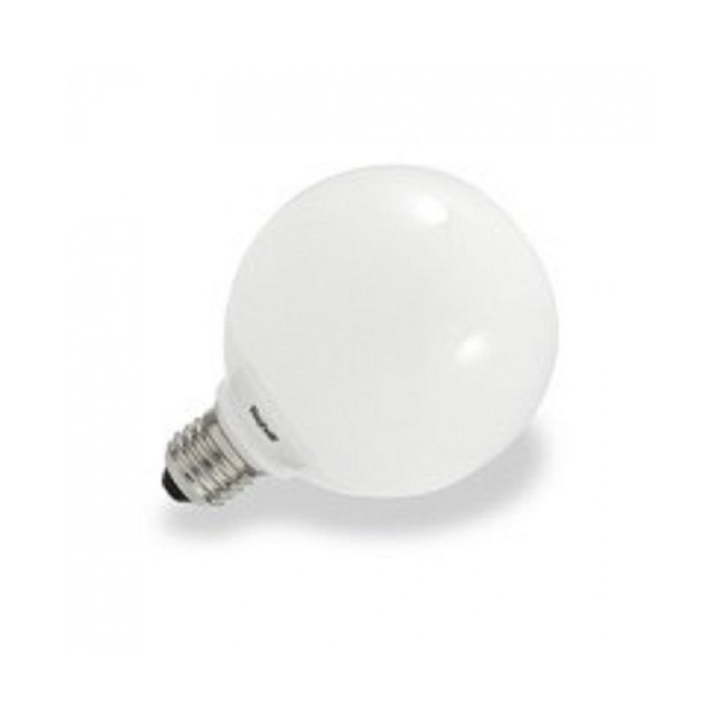 LAMPADINA SFERA E27 15W 230V 2700°K